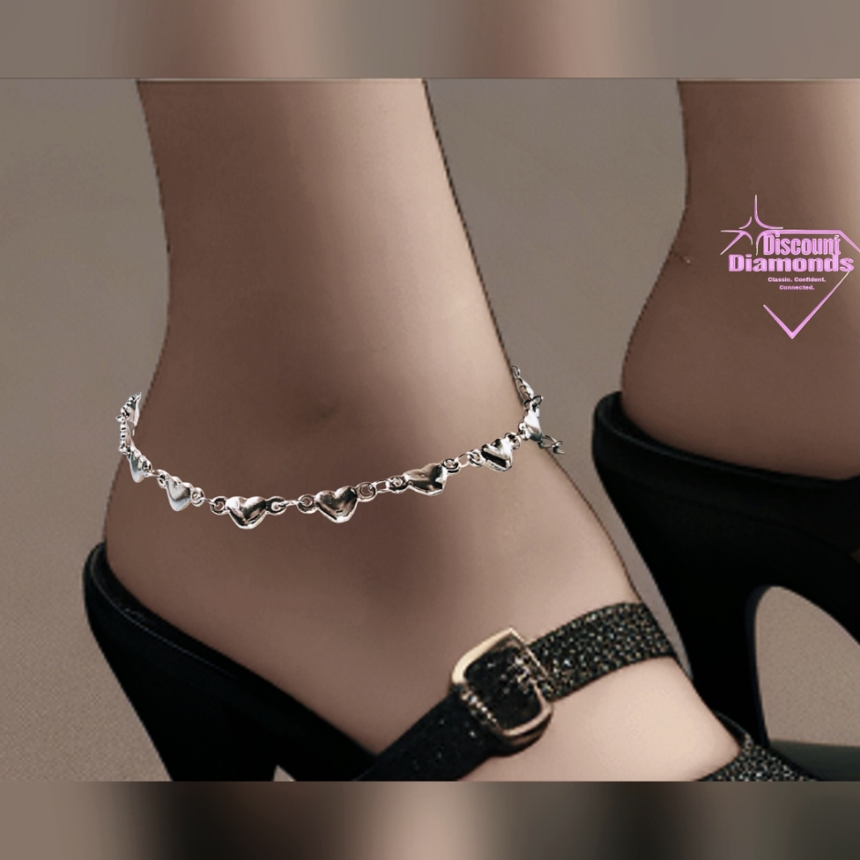 Anklet Silver Titanium 